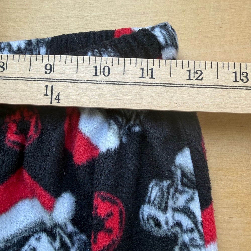 Star Wars Small Men Christmas Stormtrooper Santa Hat Fleece Lounge Pajama Pants - Picture 5 of 6